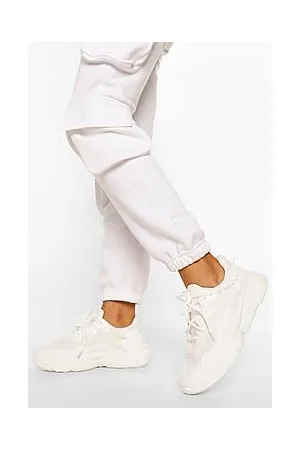 Boohoo Mesh Panel Chunky Sole Trainers