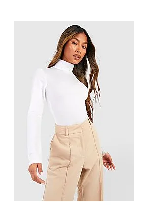 Boohoo Roll Neck Long Sleeve Bodysuit