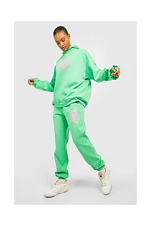 Boohoo Tall Dsgn Studio Print Hoodie And Jogger Tracksuit