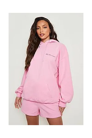 Boohoo Tall Dsgn Studio Printed Hoodie & Short Set