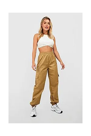 Boohoo High Waisted Cargo Pocket Joggers
