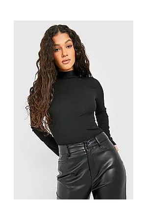 Boohoo Ribbed Lettuce Edge Bodysuit