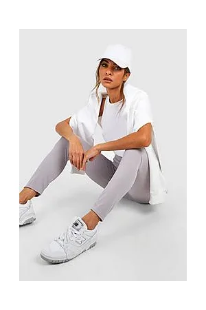 Boohoo V Waistband Rib Knit Leggings