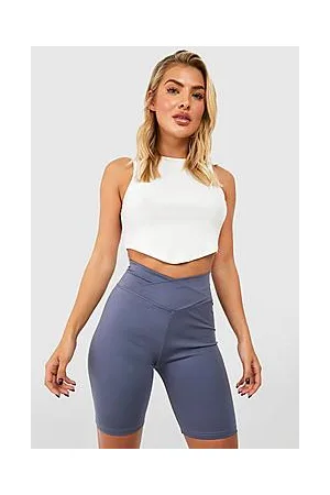 Boohoo Wrap Waist Band Active Cycling Short