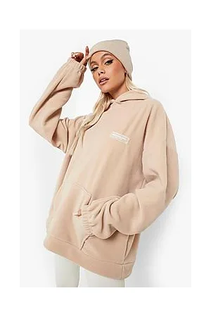 Boohoo Official Polar Fleece Oversized Hoodie