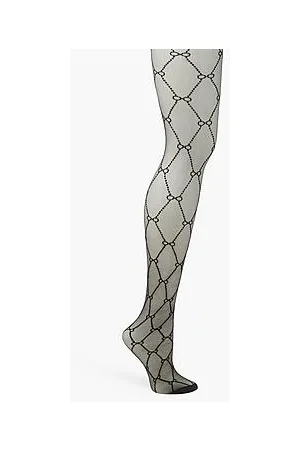 Boohoo Black Infinity Tights
