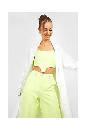 Boohoo Tailored Seam Detail Corset