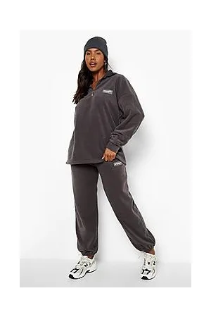 Boohoo Official Polar Fleece Regular Fit Joggers