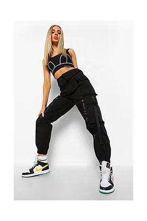 Boohoo Deep Waist Cargo Trouser