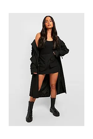 Boohoo Petite Basic Cotton Scoop Vest Bodysuit