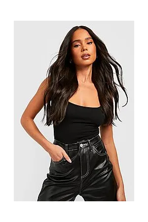 Boohoo Petite Basic Cotton Cami Bodysuit