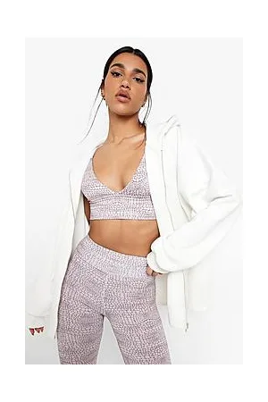 Boohoo Snake Sports Bra