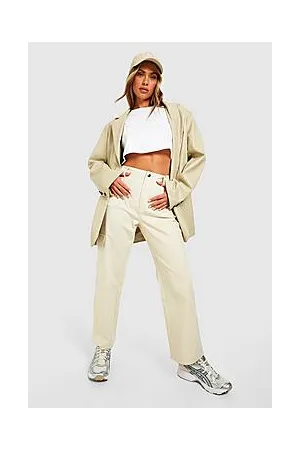 Boohoo Petite Straight Leg Cargo Trousers