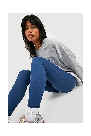 Boohoo Structured Contour Rib Leggings