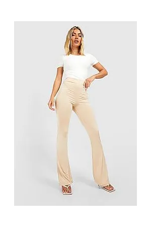 Boohoo Recycled Slinky Flared Trousers