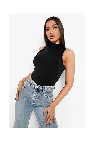 Boohoo High Neck Sleeveless Top