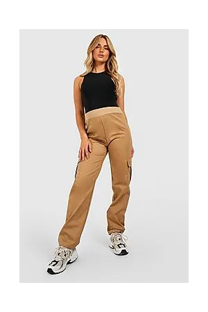 Boohoo Maternity High Waisted Cargo Pocket Joggers