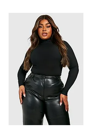 Boohoo Plus Roll Neck Long Sleeve Top