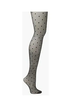 Boohoo Micro Spot Tights