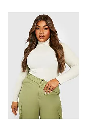 Boohoo Plus Roll Neck Long Sleeve Top