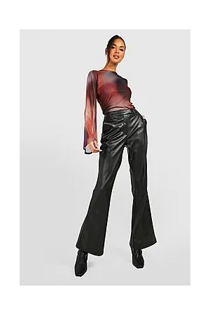 Boohoo Printed Mesh Top