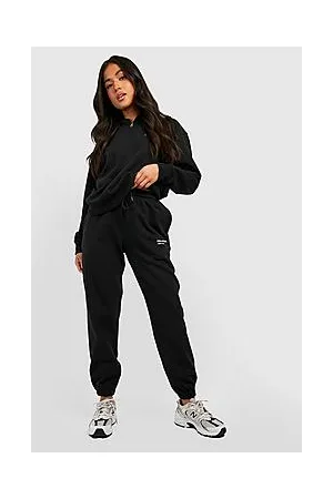 Boohoo Petite Dsgn Studio Half Zip Sweatshirt Tracksuit