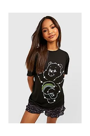 Boohoo Care Bears License Pyjama Short Set