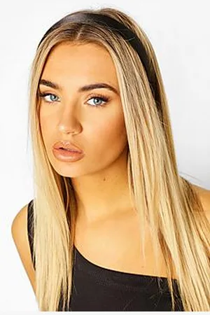 Boohoo Wide Satin Headband