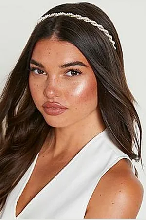 Boohoo Twisted Pearl Headband