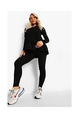 Boohoo Maternity Button Front Smock Loungewear Set