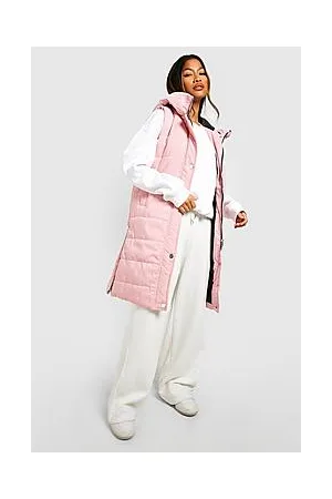Boohoo Longline Hooded Gilet