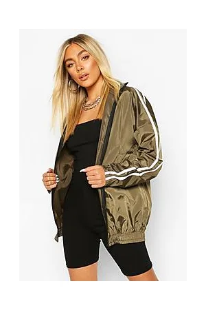 Boohoo Side Stripe Windbreaker