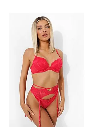 Boohoo Lace Plunge Bra