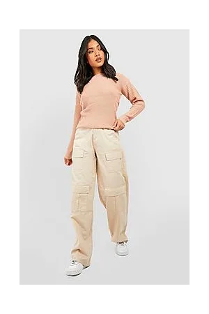 Boohoo Petite Fisherman Crew Neck Jumper