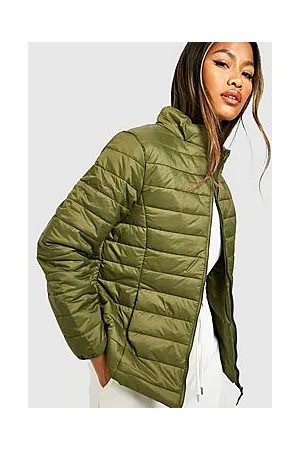 Boohoo Funnel Neck Puffer Jacket