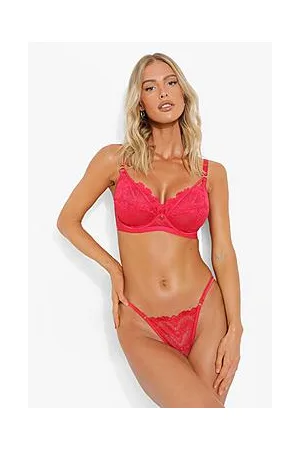 Boohoo Fuller Bust Lace Underwire Bra