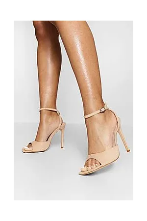 Boohoo Wide Fit High Vamp 2 Part Sandal