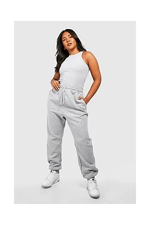 Boohoo Recycled Plus Basic Cuffed Hem Joggers