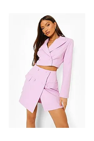 Boohoo Mix & Match Wrap Mini Skirt