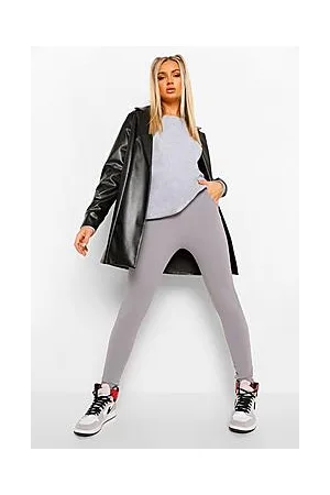 Boohoo Basics High Waisted Crepe Skinny Trousers