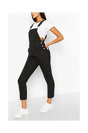 Boohoo Denim Boyfriend Dungarees