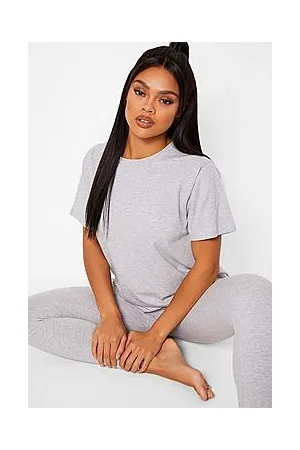 Boohoo Basic T-shirt and Legging Soft Jersey PJ Set