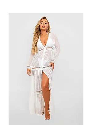 Boohoo Boho Lace Beach Dress