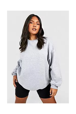 Boohoo Recycled Plus Basic Oversized Sweatshirt