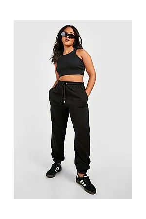 Boohoo Recycled Plus Basic Cuffed Hem Joggers