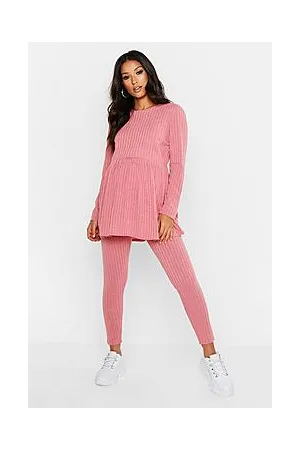 Boohoo Maternity Smock Loungewear Set