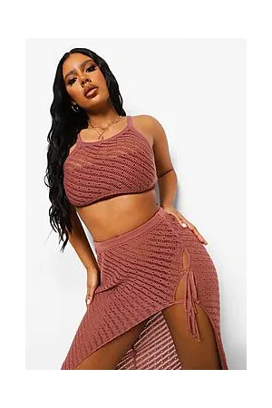 Boohoo Knitted Beach Top