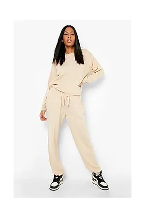 Boohoo Tall Slash Neck Knitted Co-Ord