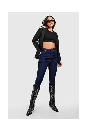 Tall Basics High Waist Skinny Flared Jeans