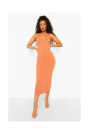 Boohoo Basics Sleeveless Bodycon Midaxi Dress